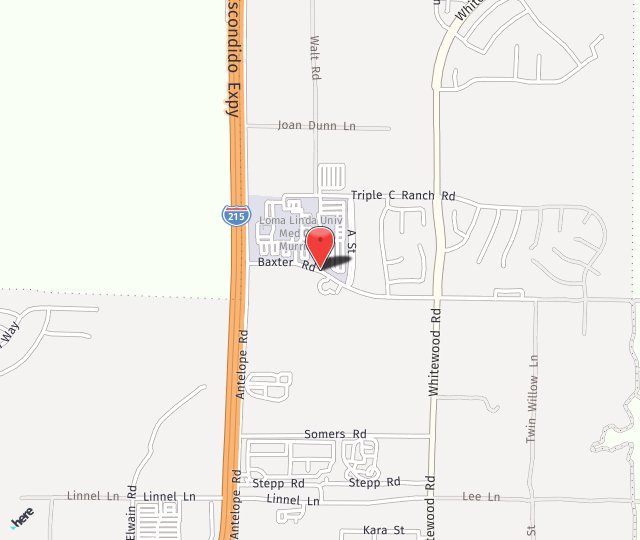 Location Map: 28078 Baxter Rd Murrieta, CA 92563